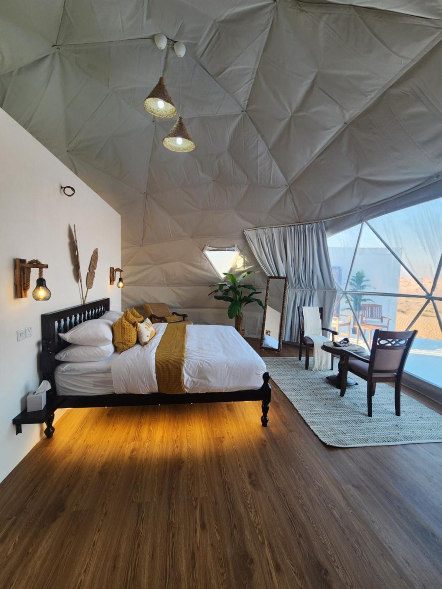 Bubbles Domes Private Cmp 호텔 알 와실 객실 사진