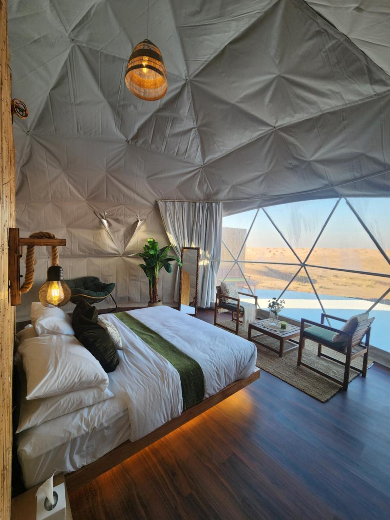 Bubbles Domes Private Cmp 호텔 알 와실 객실 사진