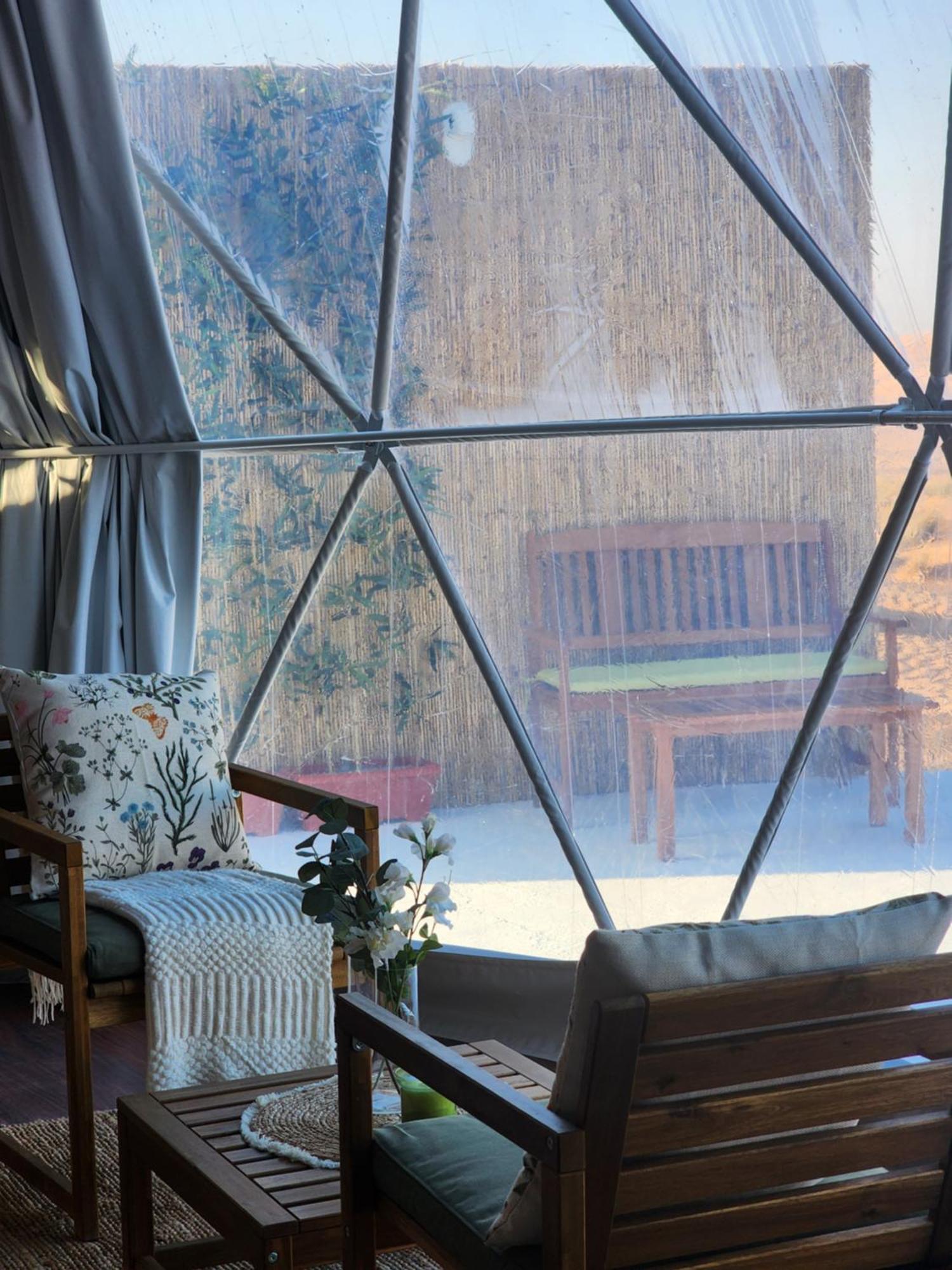 Bubbles Domes Private Cmp 호텔 알 와실 객실 사진